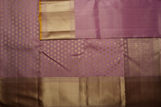 Ambaram Kanjivaram Silk Saree -AMB-DMAG-0102 (3 Gram Gold Zari)