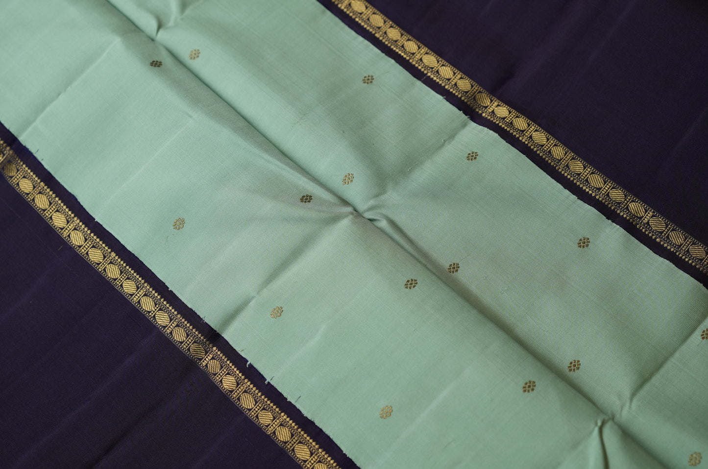 Ambaram Kanjivaram Silk Saree -AMB-MNTBL-019 (3 Gram Gold Zari)