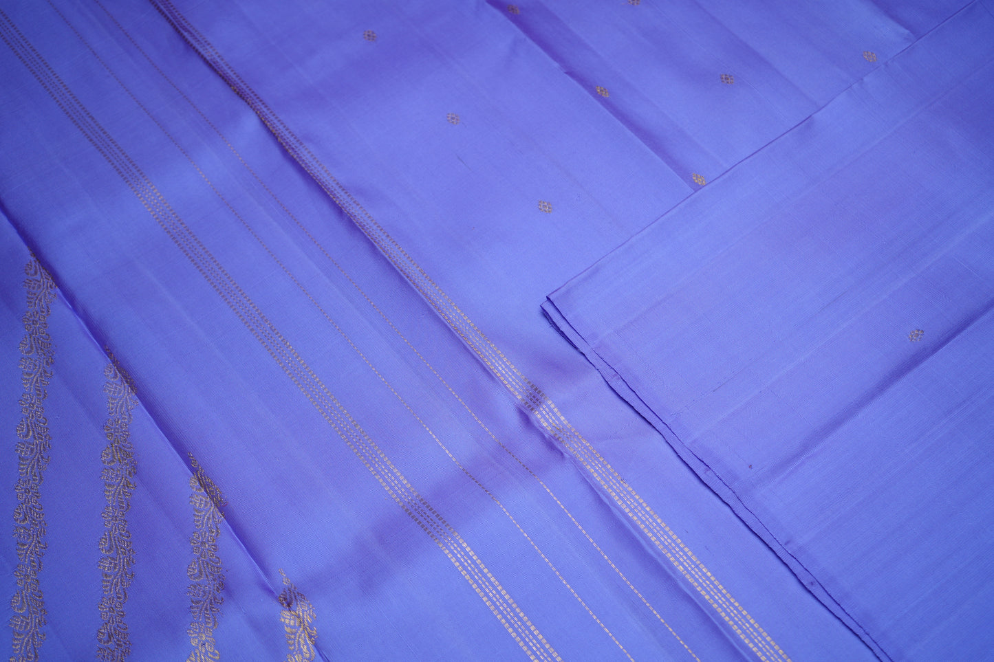 Ambaram Kanjivaram Silk Saree -AMB-RBGD-039 (3 Gram Gold Zari)