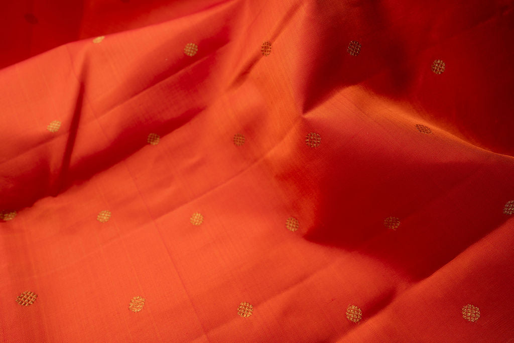 Amabaram Kanjivaram Silk Saree – AMB-ORG-011 (3 Gram Gold Zari)