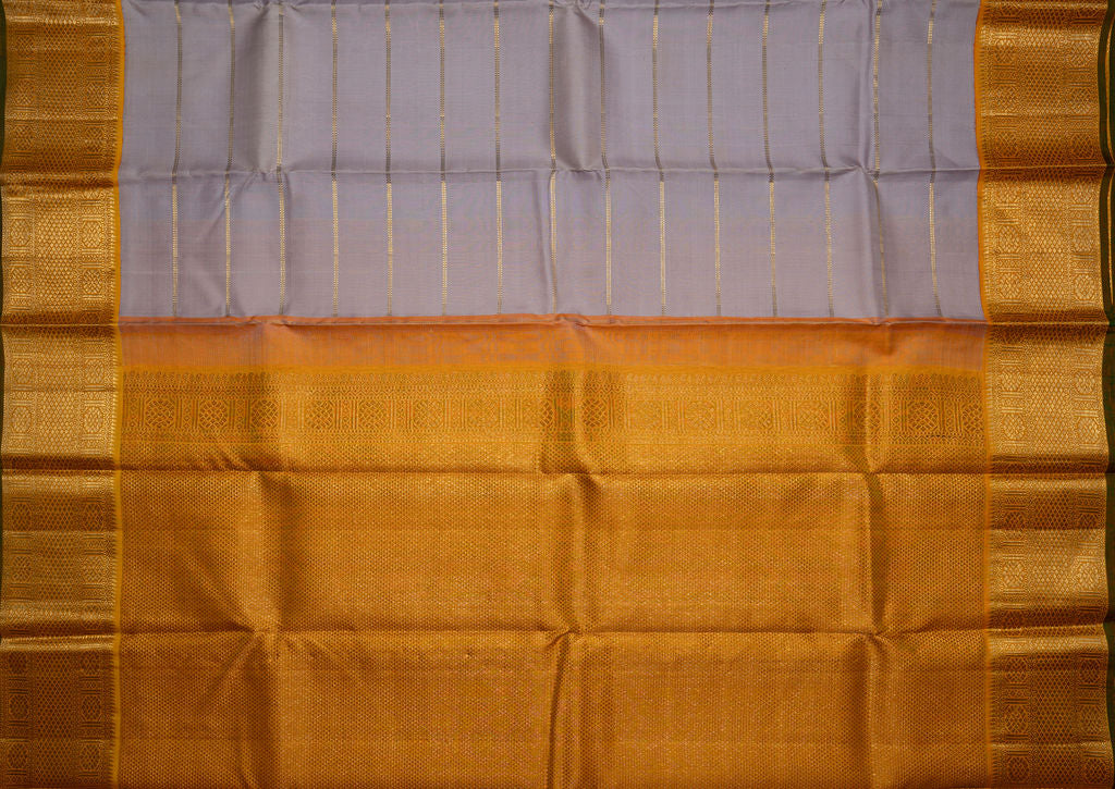 Amabaram Kanjivaram Silk Saree – AMB-GD-010 (3 Gram Gold Zari)