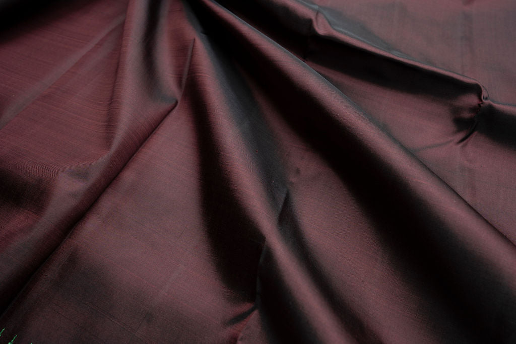 Amabaram Kanjivaram Silk Saree – AMB-BLK-009 (4 Grams Gold Zari)