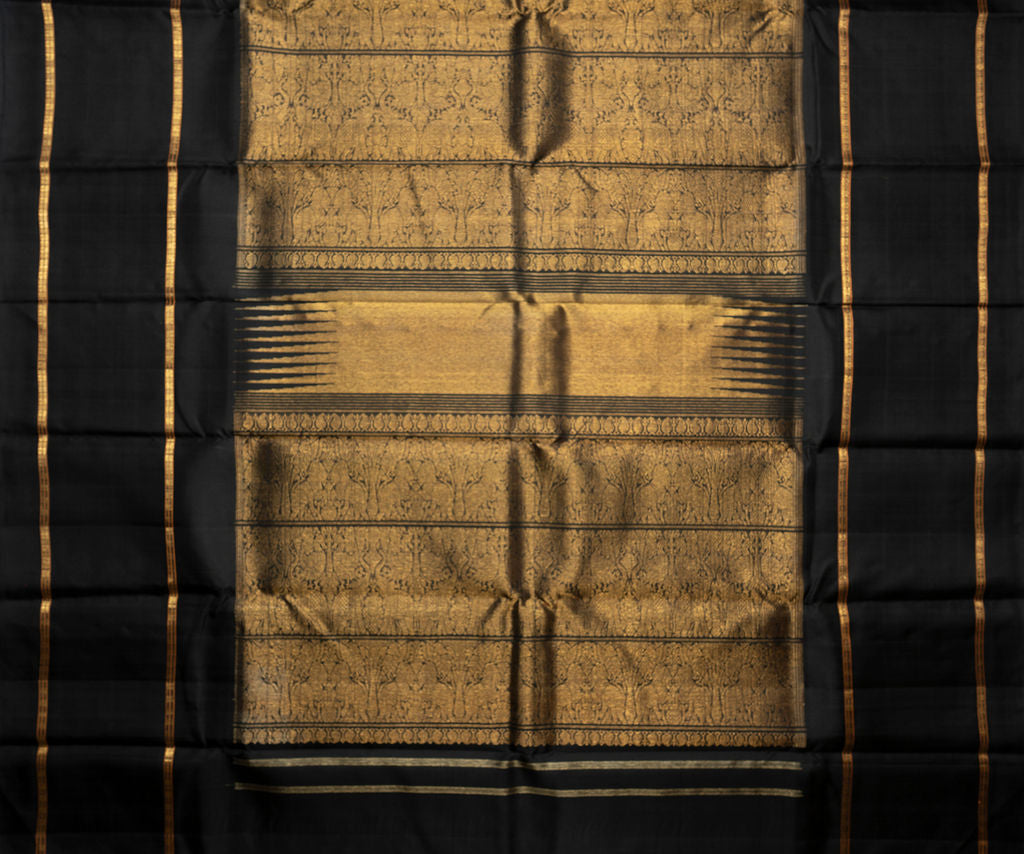 Amabaram Kanjivaram Silk Saree – AMB-WHT-013 (3 Gram Gold Zari )
