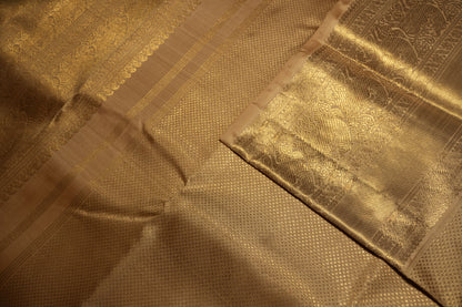 Ambaram Kanjivaram Silk Saree -AMB-ABRGZ- 071 (3 Gram Gold Zari)