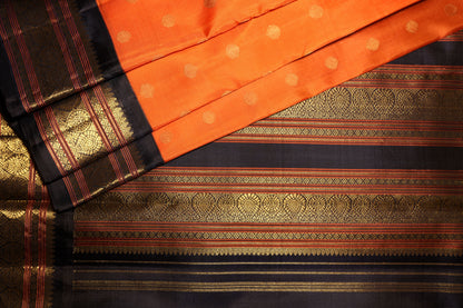 Ambaram Kanjivaram Silk Saree -AMB-ONB-072 (3 Gram Gold Zari)
