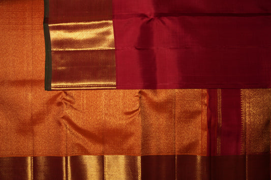 Ambaram Kanjivaram Silk Saree -AMB-DMMG-078 (3 Gram Gold Zari)