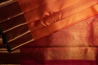 Ambaram Kanjivaram Silk Saree -AMB-DMMG-078 (3 Gram Gold Zari)