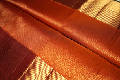 Ambaram Kanjivaram Silk Saree -AMB-VRRG-077 (3 Gram Gold Zari)