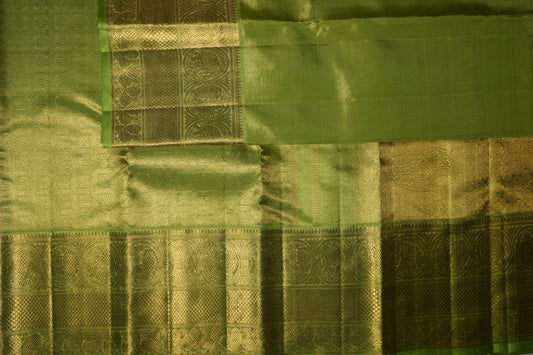 Ambaram Kanjivaram Silk Saree -AMB-OGAGZ-084 (3 Gram Gold Zari)