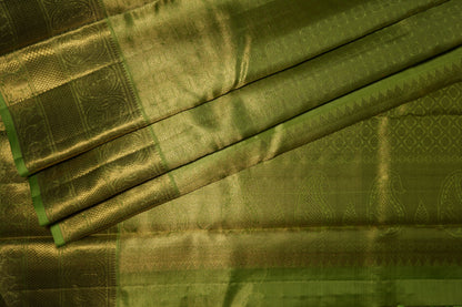 Ambaram Kanjivaram Silk Saree -AMB-OGAGZ-084 (3 Gram Gold Zari)