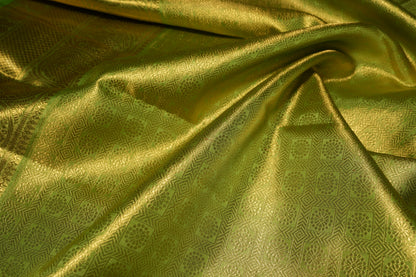 Ambaram Kanjivaram Silk Saree -AMB-OGAGZ-084 (3 Gram Gold Zari)