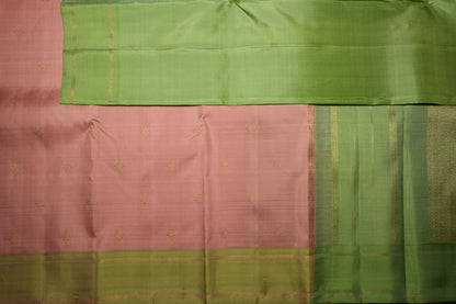 Ambaram Kanjivaram Silk Saree -AMB-BPPG-088 (3 Gram Gold Zari)
