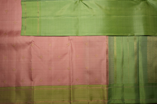 Ambaram Kanjivaram Silk Saree -AMB-BPPG-088 (3 Gram Gold Zari)