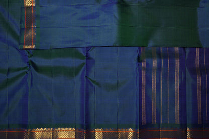 Ambaram Kanjivaram Silk Saree -AMB-PBTG-089 (3 Gram Gold Zari)