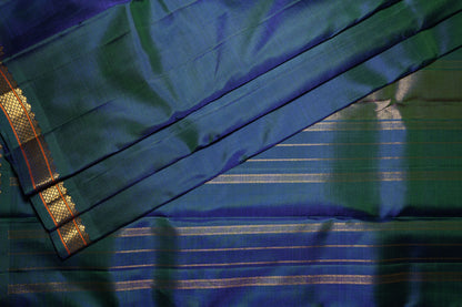 Ambaram Kanjivaram Silk Saree -AMB-PBTG-089 (3 Gram Gold Zari)