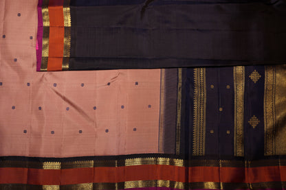 Ambaram Kanjivaram Silk Saree -AMB-DPDB-093 (3 Gram Gold Zari)