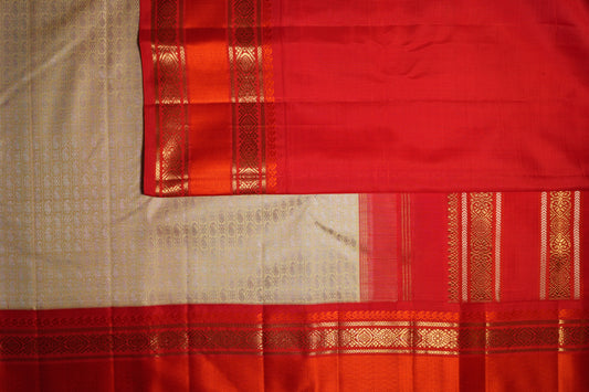 Ambaram Kanjivaram Silk Saree -AMB-SRGZ-095 (3 Gram Gold Zari)