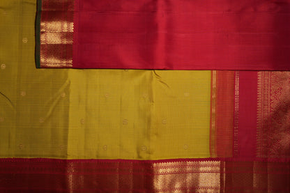 Ambaram Kanjivaram Silk Saree -AMB-MYRRB-097 (3 Gram Gold Zari)