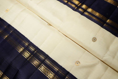 Ambaram Kanjivaram Silk Saree -AMB-IWNB-098 (3 Gram Gold Zari)