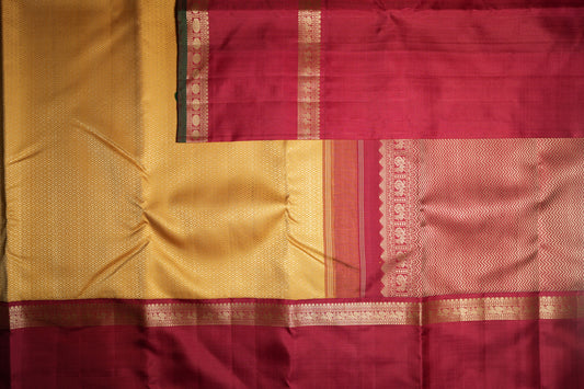 Ambaram Kanjivaram Silk Saree -AMB-AGMS-0101 (3 Gram Gold Zari)