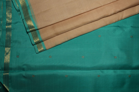 Ambaram Pure Silk Organza Kanjivaram Saree -AMB-SGSB-0106 (3 Gram Gold Zari)