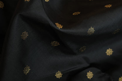 Ambaram Kanjivaram Silk Saree -AMB-MDBLGD-023 (3 Gram Gold Zari)
