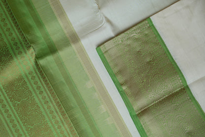 Ambaram Kanjivaram Silk Saree -AMB-PSGR-022 (3 Gram Gold Zari)