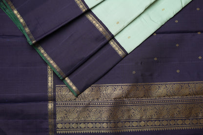 Ambaram Kanjivaram Silk Saree -AMB-MNTBL-019 (3 Gram Gold Zari)