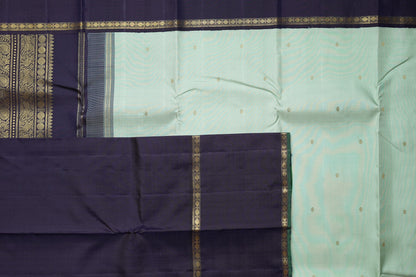 Ambaram Kanjivaram Silk Saree -AMB-MNTBL-019 (3 Gram Gold Zari)