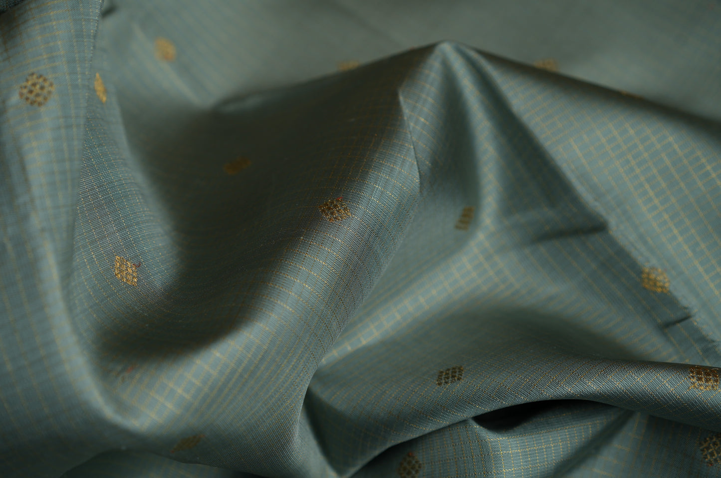 Ambaram Kanjivaram Silk Saree -AMB-GRPEA-025 (3 Gram Gold Zari)