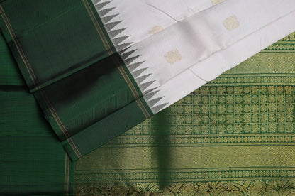 Ambaram Kanjivaram Silk Saree -AMB-GRGL-027 (3 Gram Gold Zari)