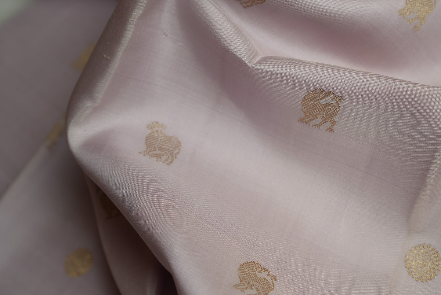 Ambaram Kanjivaram Silk Saree -AMB-GRGL-027 (3 Gram Gold Zari)