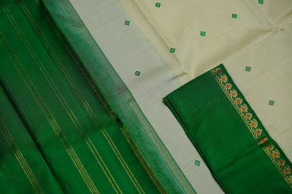 Ambaram Kanjivaram Silk Saree -AMB-GRGLD-030 (3 Gram Gold Zari)