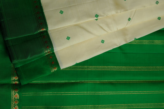 Ambaram Kanjivaram Silk Saree -AMB-GRGLD-030 (3 Gram Gold Zari)