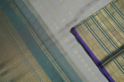 Ambaram Kanjivaram Silk Saree -AMB-GRGEGL-036 (3 Gram Gold Zari)
