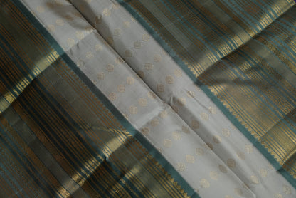 Ambaram Kanjivaram Silk Saree -AMB-GRGEGL-036 (3 Gram Gold Zari)