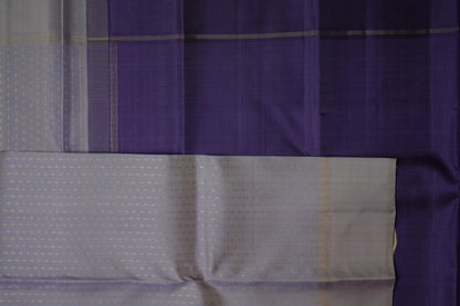 Ambaram Kanjivaram Silk Saree -AMB-PRGD-040 (3 Gram Gold Zari)