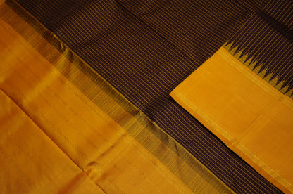 Ambaram Kanjivaram Silk Saree -AMB-BRMYL-042 (3 Gram Gold Zari)