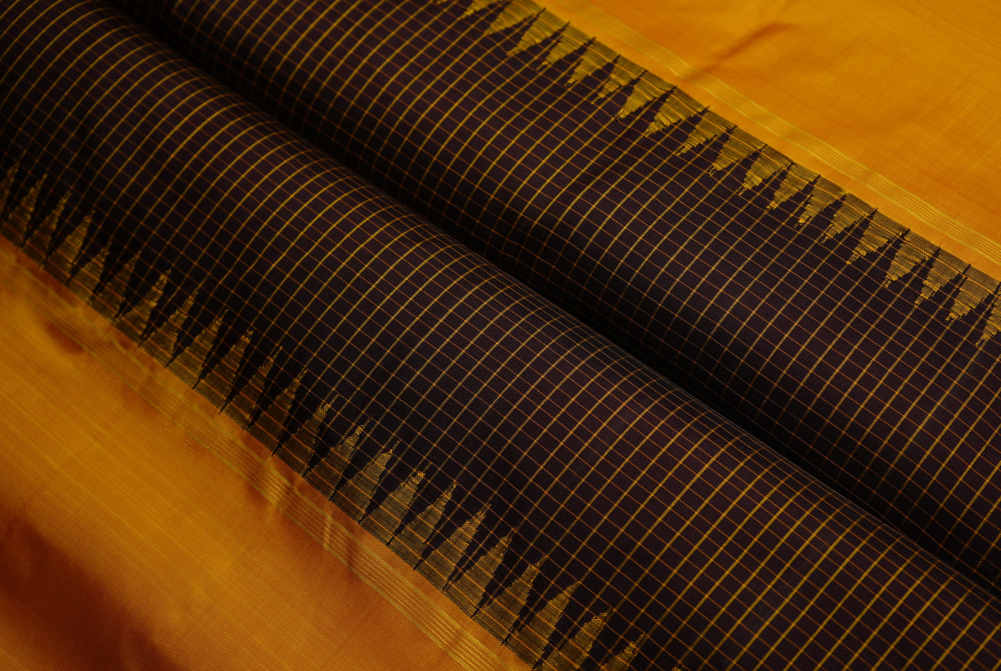 Ambaram Kanjivaram Silk Saree -AMB-BRMYL-042 (3 Gram Gold Zari)