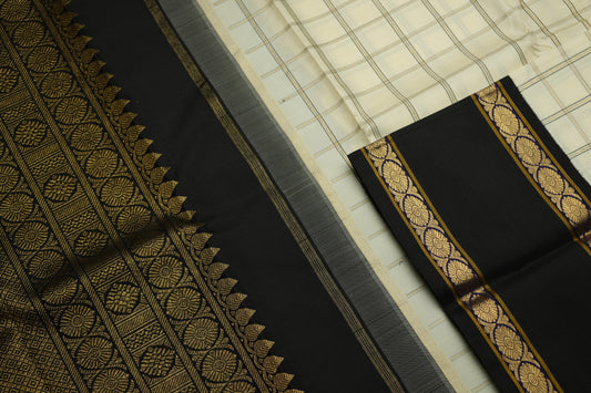 Ambaram Kanjivaram Silk Saree -AMB-BRMYL-043 (3 Gram Gold Zari)