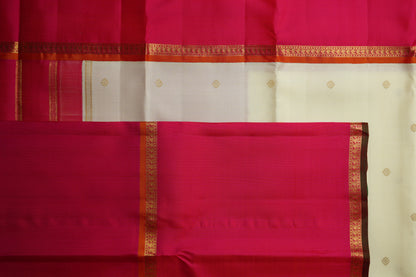 Ambaram Kanjivaram Silk Saree -AMB-PNIVGD-044 (3 Gram Gold Zari)