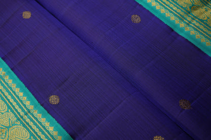Ambaram Kanjivaram Silk Saree -AMB-VLZGR-046 (3 Gram Gold Zari)