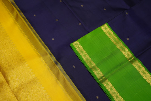 Ambaram Kanjivaram Silk Saree -AMB-MYLBL-050 (3 Gram Gold Zari)