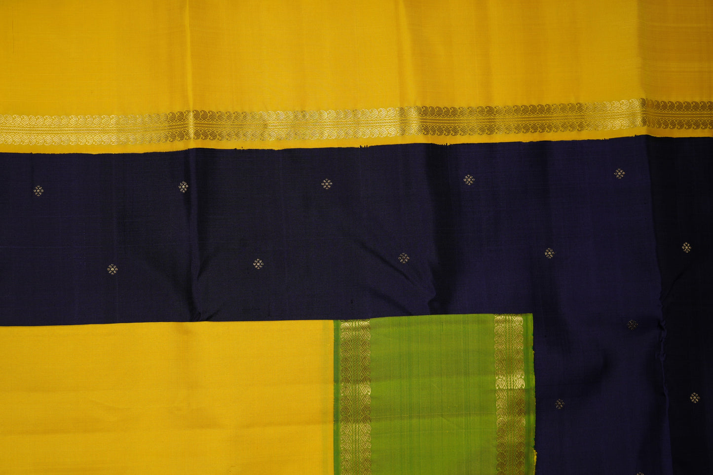 Ambaram Kanjivaram Silk Saree -AMB-MYLBL-050 (3 Gram Gold Zari)