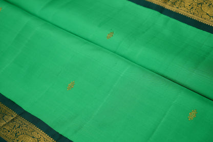 Ambaram Kanjivaram Silk Saree -AMB-PGRGD-065 (3 Gram Gold Zari)