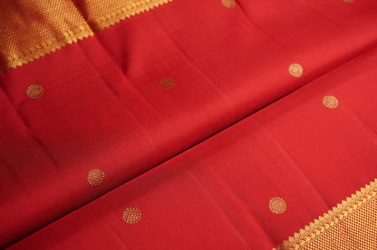 Ambaram Kanjivaram Silk Saree -AMB-RDGD-051 (3 Gram Gold Zari)