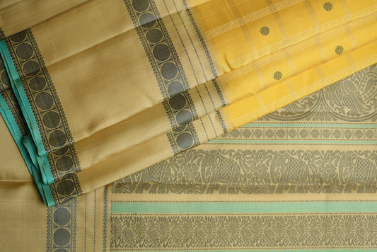Ambaram Kanjivaram Silk Saree -AMB-BEMUGR-054