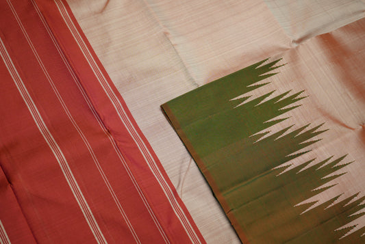 Ambaram Kanjivaram Silk Saree -AMB-BERD-58 (3 Gram Gold Zari)