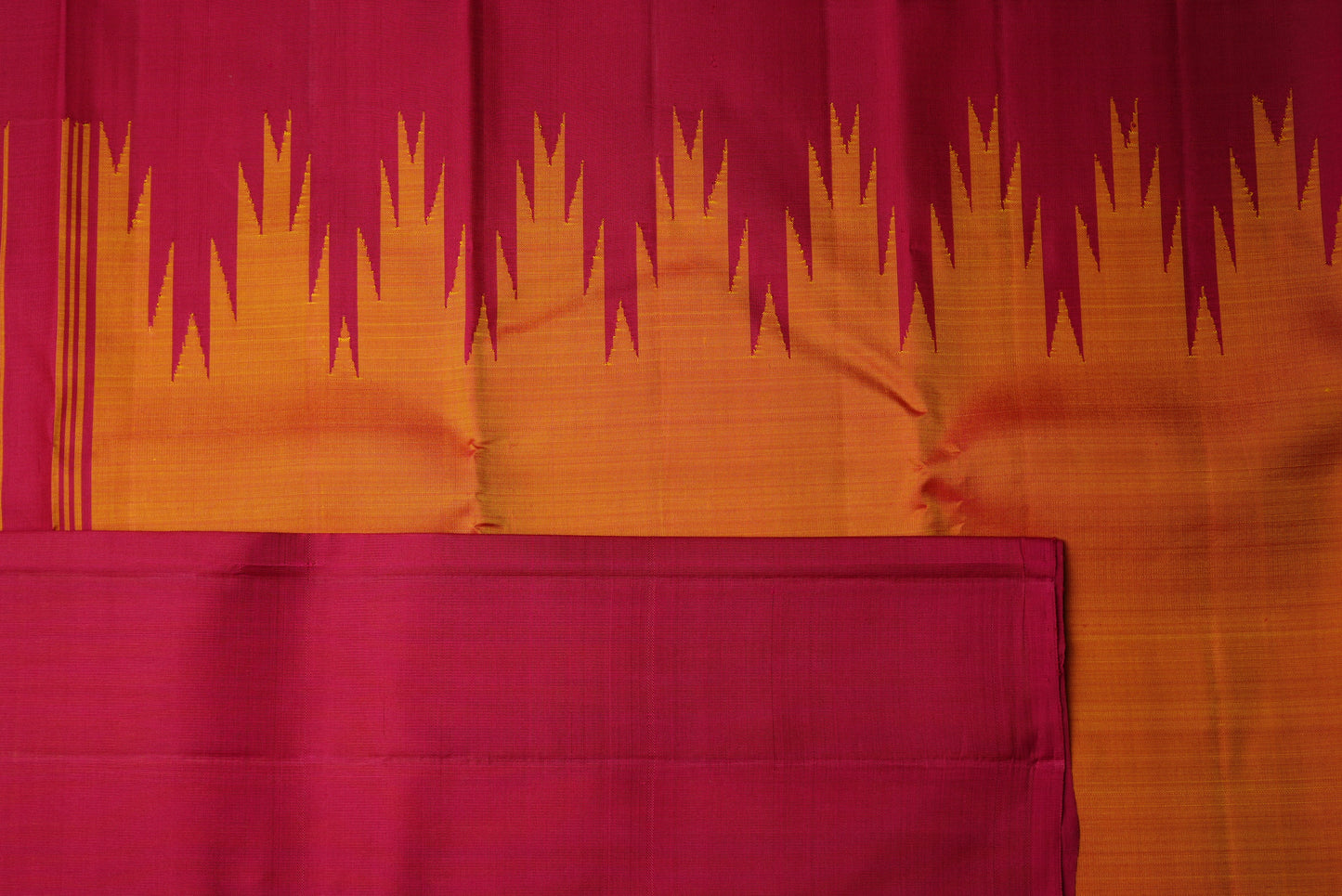 Ambaram Kanjivaram Silk Saree -AMB-MGORG-060 (3 Gram Gold Zari)