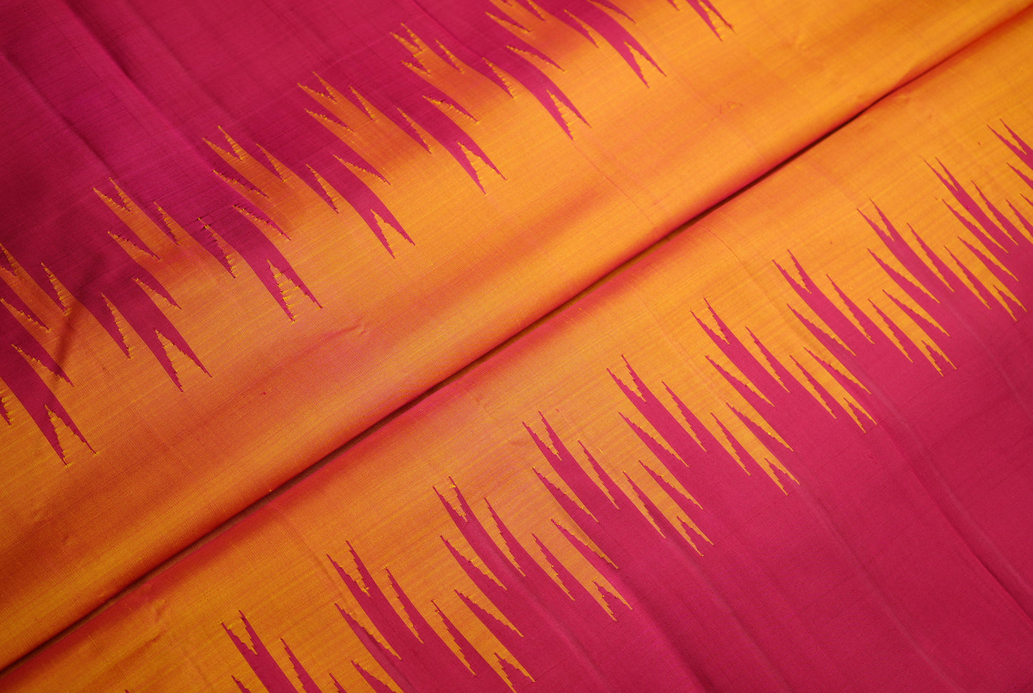 Ambaram Kanjivaram Silk Saree -AMB-MGORG-060 (3 Gram Gold Zari)